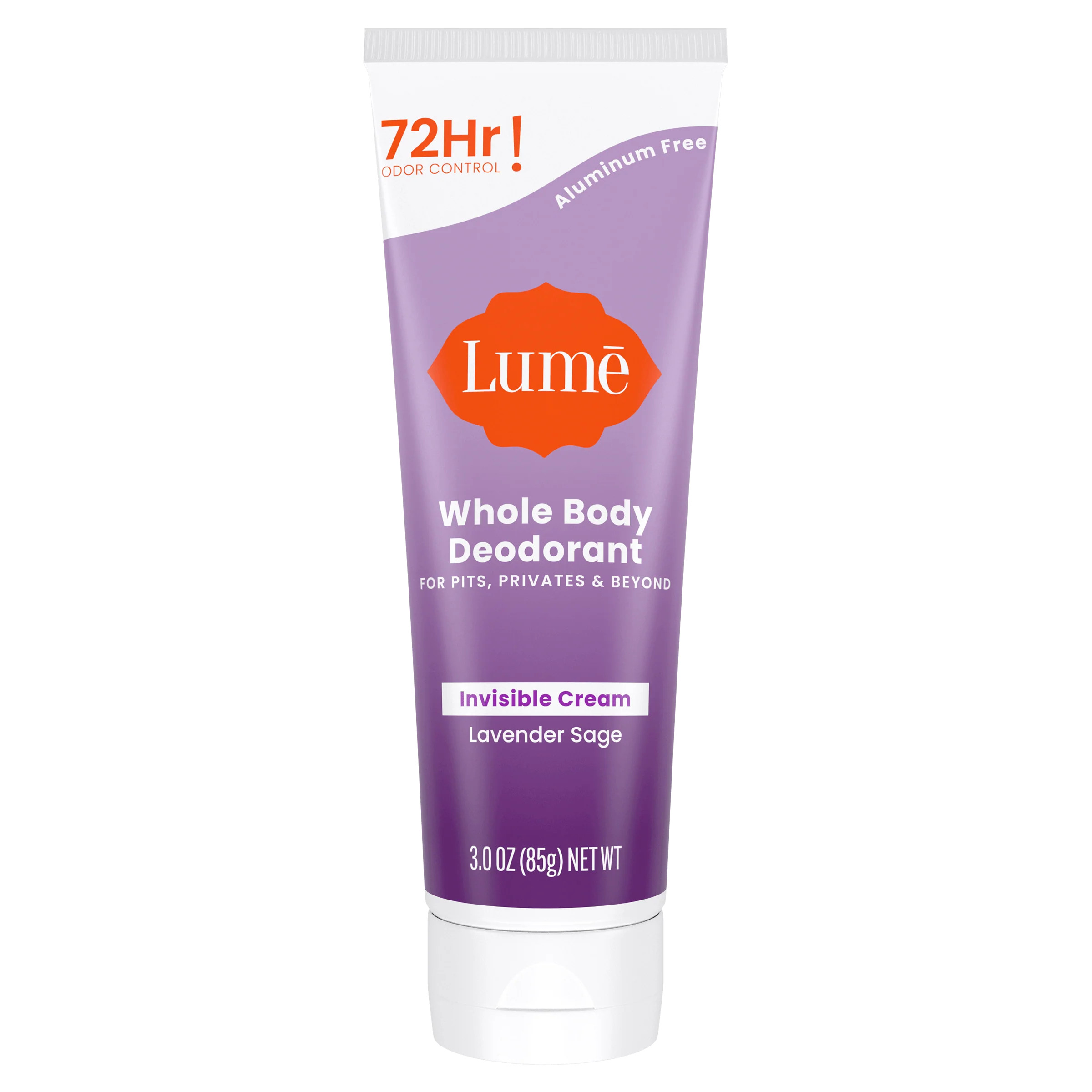 Lavender Sage | Cream Tube Deodorant | Lume Deodorant