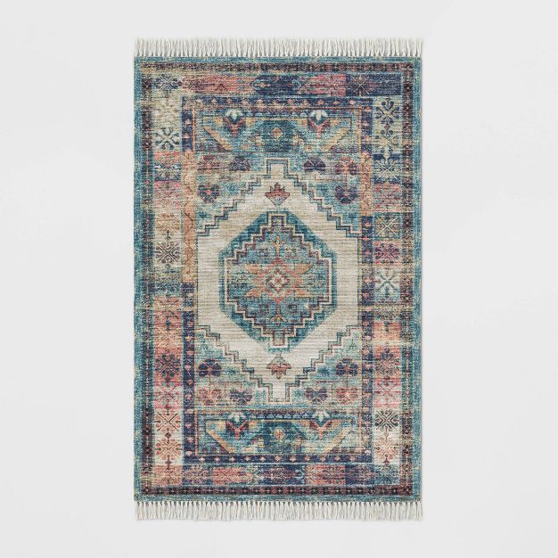 Spartea Distressed Persian Digital Print Woven Rug - Opalhouse™ | Target