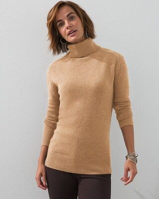 Cashmere Turtleneck Tunic Sweater | Chico's