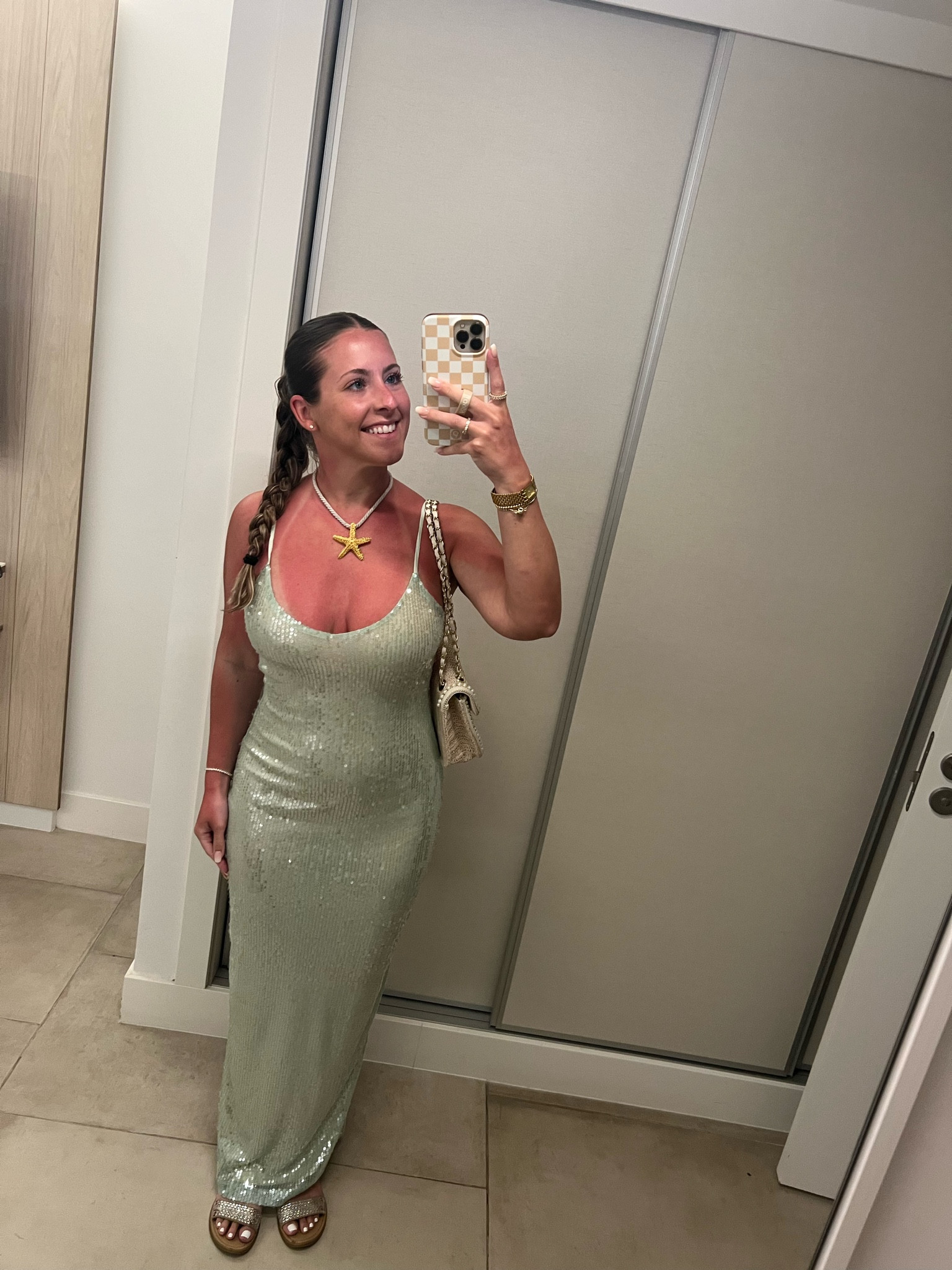 The best vacation dress. 

 Women's Sequins Midi Dress Sexy Spaghetti Strap Long Dress Sparkly Back Slit Bodycon Dresses

Mermaid vibes 🧜🏼‍♀️🧜🏼‍♀️

#LTKTravel #LTKFindsUnder50 #LTKFindsUnder100