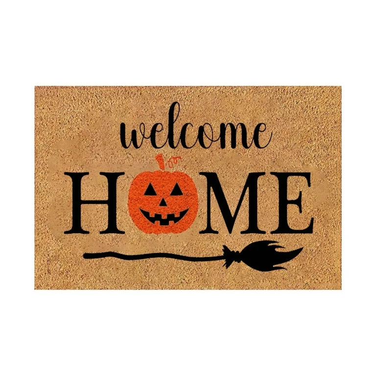Hot Sale !!! Yeetfub 16x24IN Halloween Decorations Outdoor Halloween Fall Door Mat Funny Letter D... | Walmart (US)