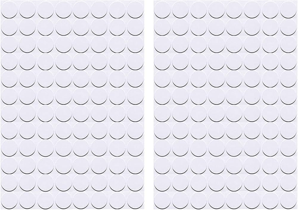 ZXUEZHENG Self-Adhesive Screw Hole Stickers,2-Table 96 in 1 Self-Adhesive Screw Covers Caps Dustp... | Amazon (US)