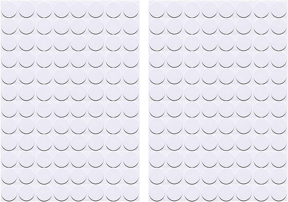 ZXUEZHENG Self-Adhesive Screw Hole Stickers,2-Table 96 in 1 Self-Adhesive Screw Covers Caps Dustp... | Amazon (US)