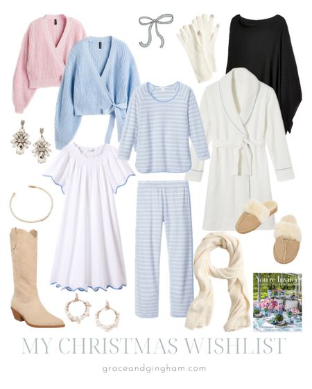 My Christmas Wishlist ✨// Lake Pajamas, Madden Girl Boots, J. Crew Winter Accessories, H&M Ballet Sweaters, Tennis Bracelet


grandmillenial style, classic style, gifts for her, preppy style, cozy gifts

#LTKCyberweek #LTKGiftGuide #LTKHoliday
