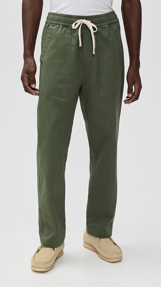 Twill Pull On Pants | Shopbop