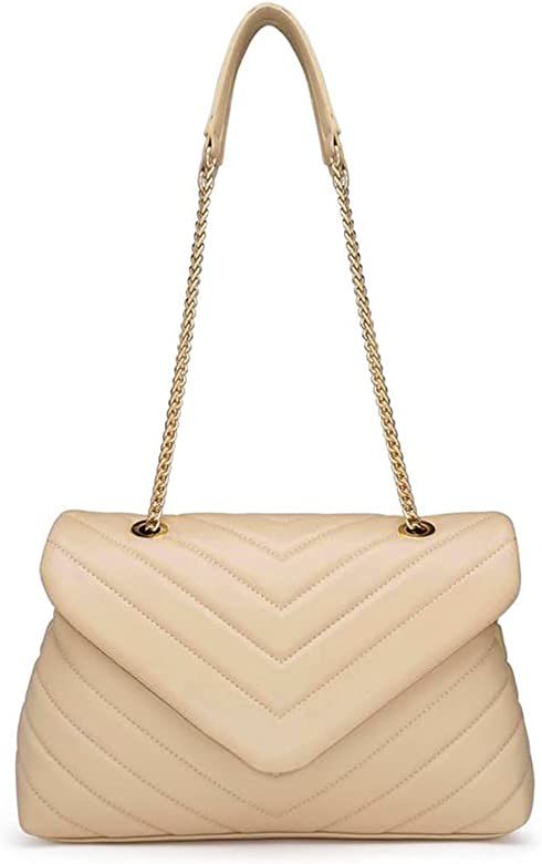 PRETTYGARDEN Women’s Fashion Crossbody Bags Lightweight Adjustable Chain Strap Quilted Designer... | Amazon (CA)