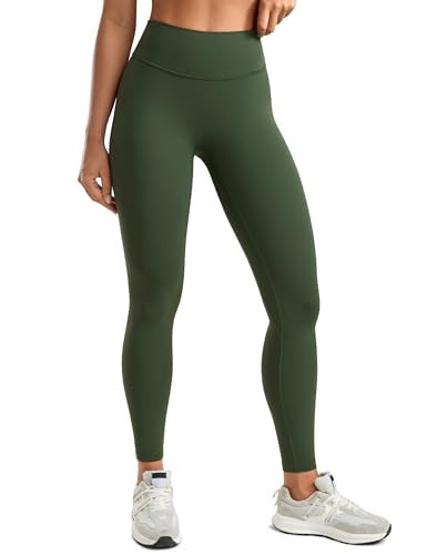 INGIA Womens High Waisted Lounge Yoga Legging 25" Butt Lifting Workout No Front Seam Tummy Control Gym Yoga Pants Hinterland XX-Small | Amazon (US)