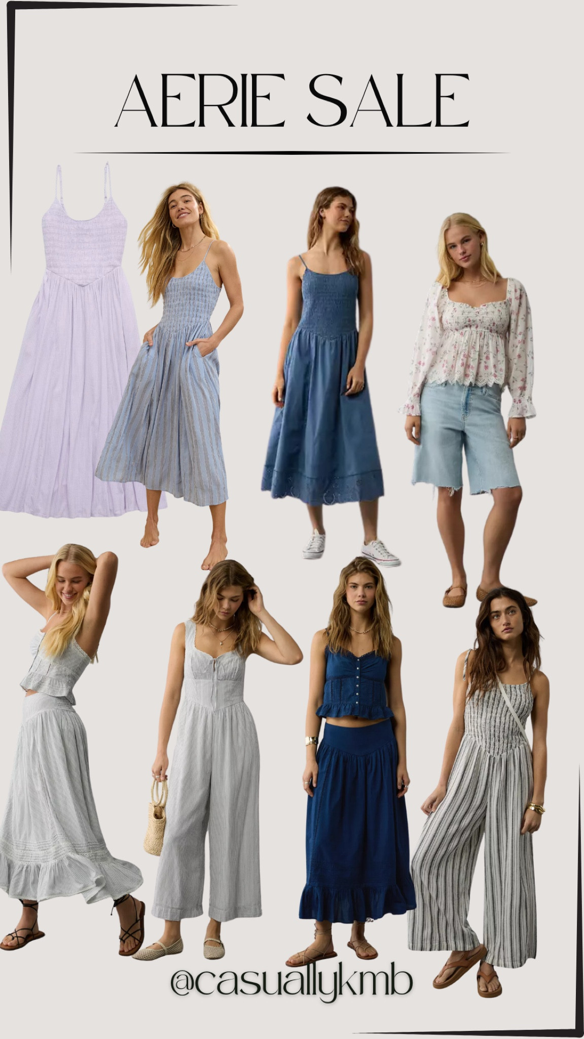 Aerie and American Eagle Sale!!

#aerie #realme #springbreak #ae #casualstyle

#LTKSaleAlert #LTKFindsUnder100 #LTKFindsUnder50