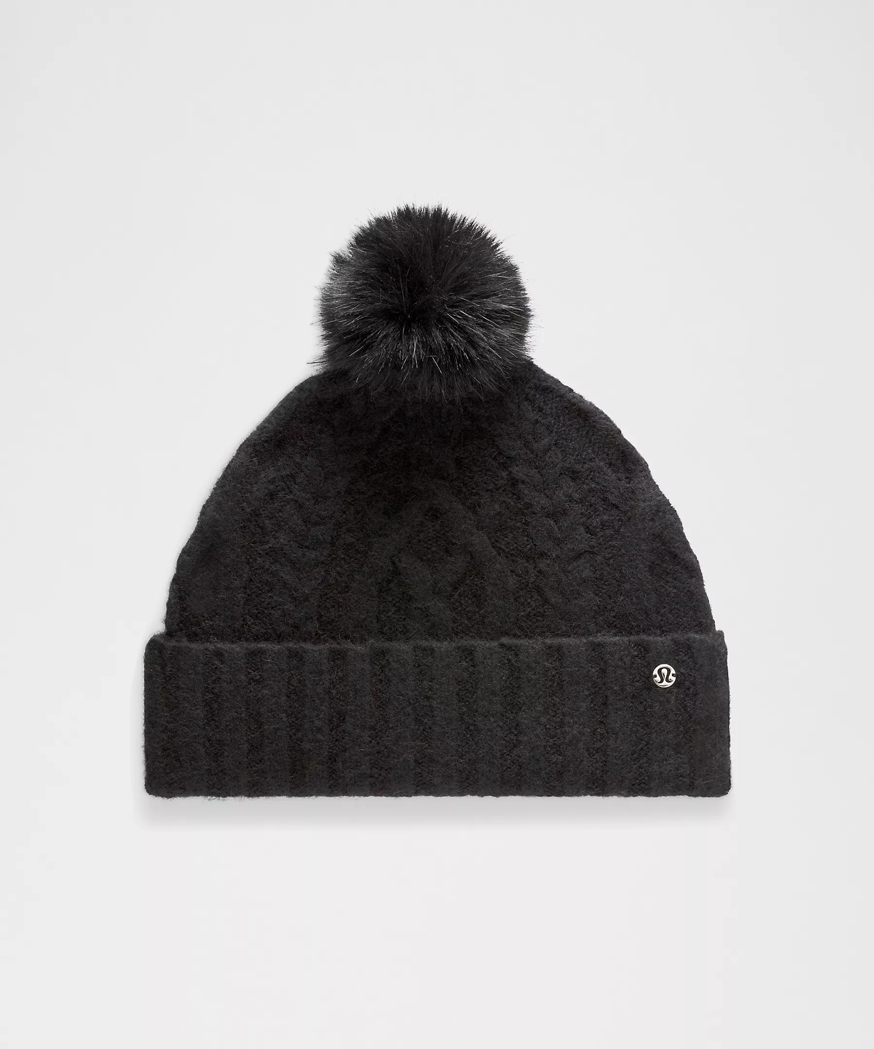 Women's Alpaca Wool-Blend Cable-Knit Pom Beanie | Lululemon (US)