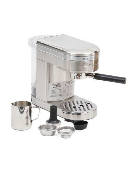 Metal Semi-automatic Espresso Machine | TJ Maxx