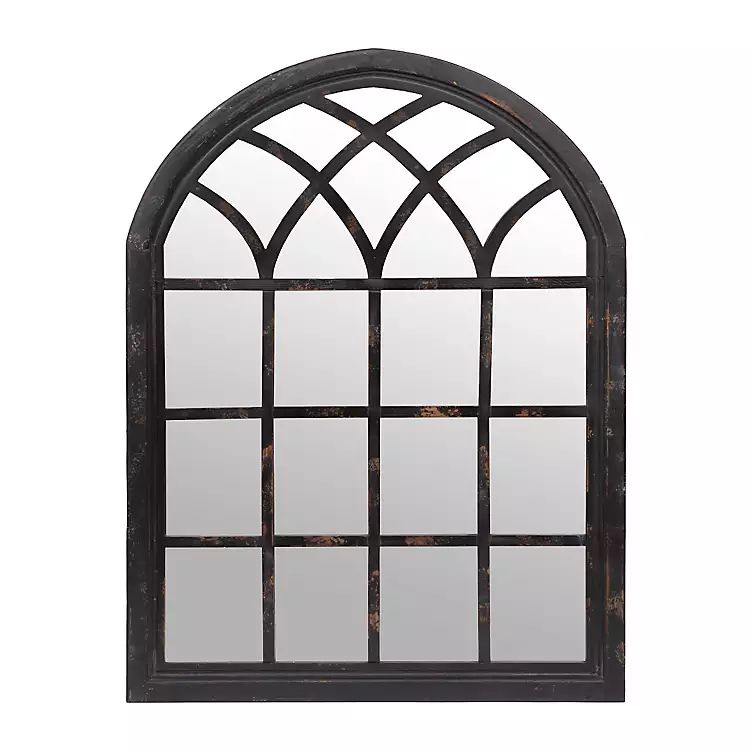 Sadie Black Arch Wall Mirror | Kirkland's Home