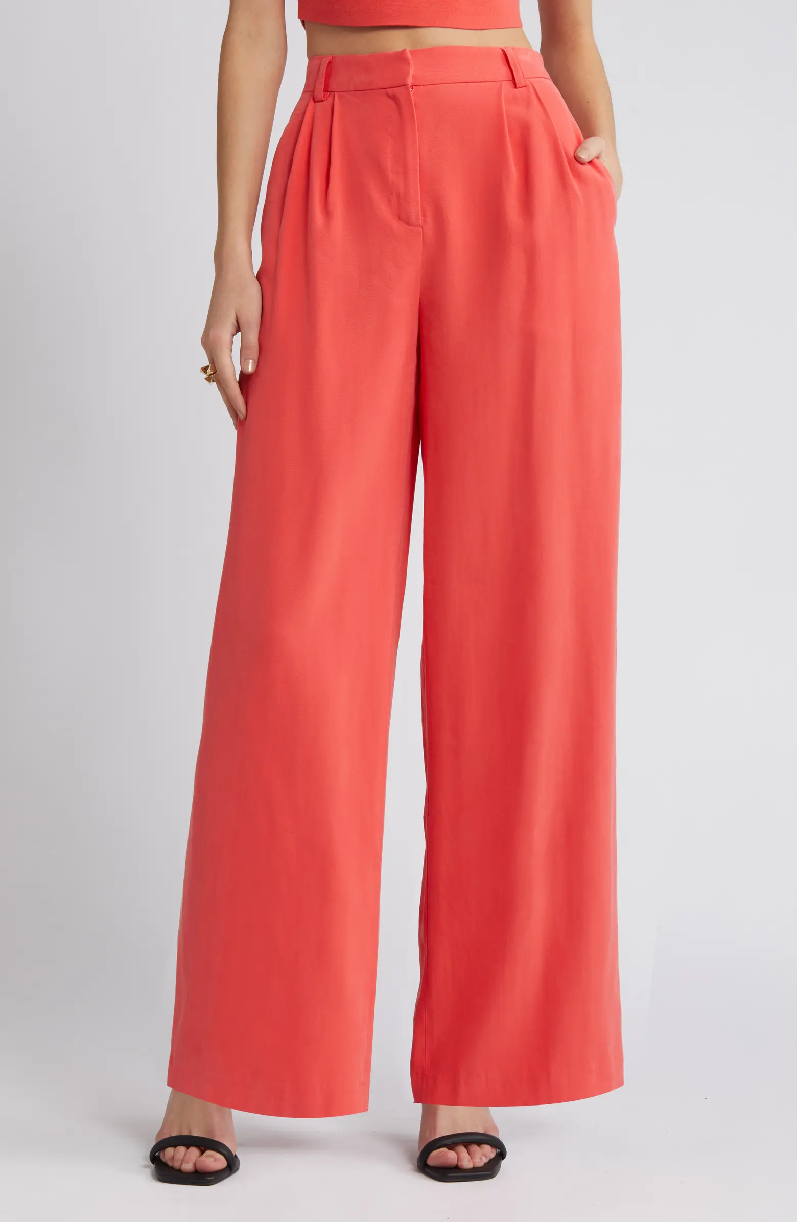 High Waist Wide Leg Trousers | Nordstrom