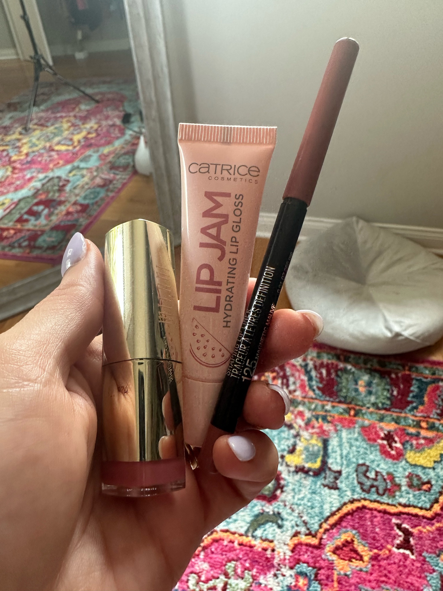 Todays lip combo, all from the drugstore! Lipliner: magnetic mauve lipstick: nude creme and lip jam hydrating lip gloss 

#LTKbeauty #LTKunder50 #LTKsalealert