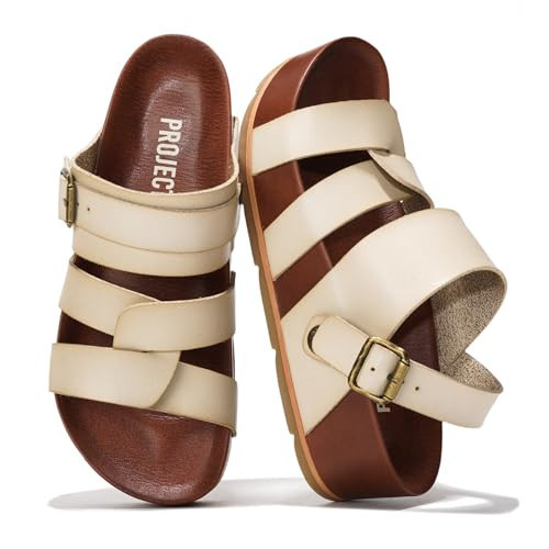 Project Cloud Platform Sandals Women – Strappy Wedges with Comfortable Plush & Soft Insole – Lightweight & Non Slip Platform Sandals for Women 2026 (Proud,CLOUD,7) | Amazon (US)