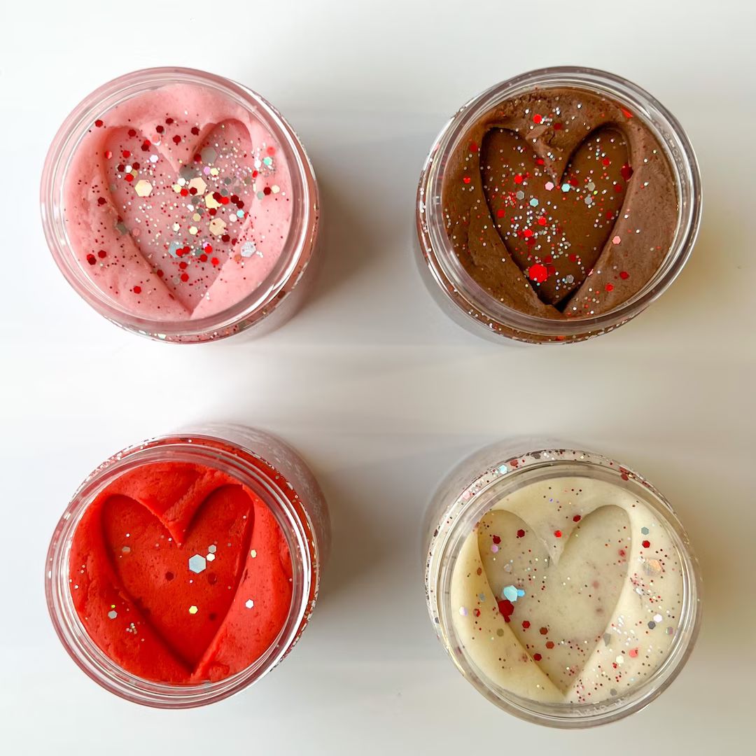 VALENTINES FAVOR JARS Valentines Play Dough Jars Classroom - Etsy | Etsy (US)