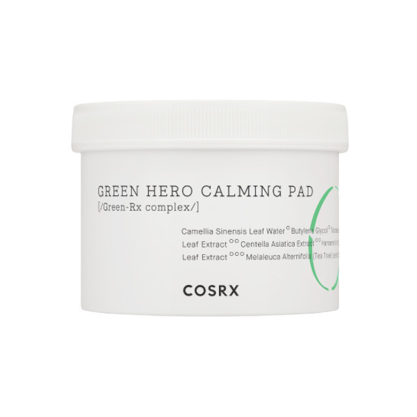 COSRX - One Step Green Hero Calming Pad - 1pack(70pcs) | STYLEVANA