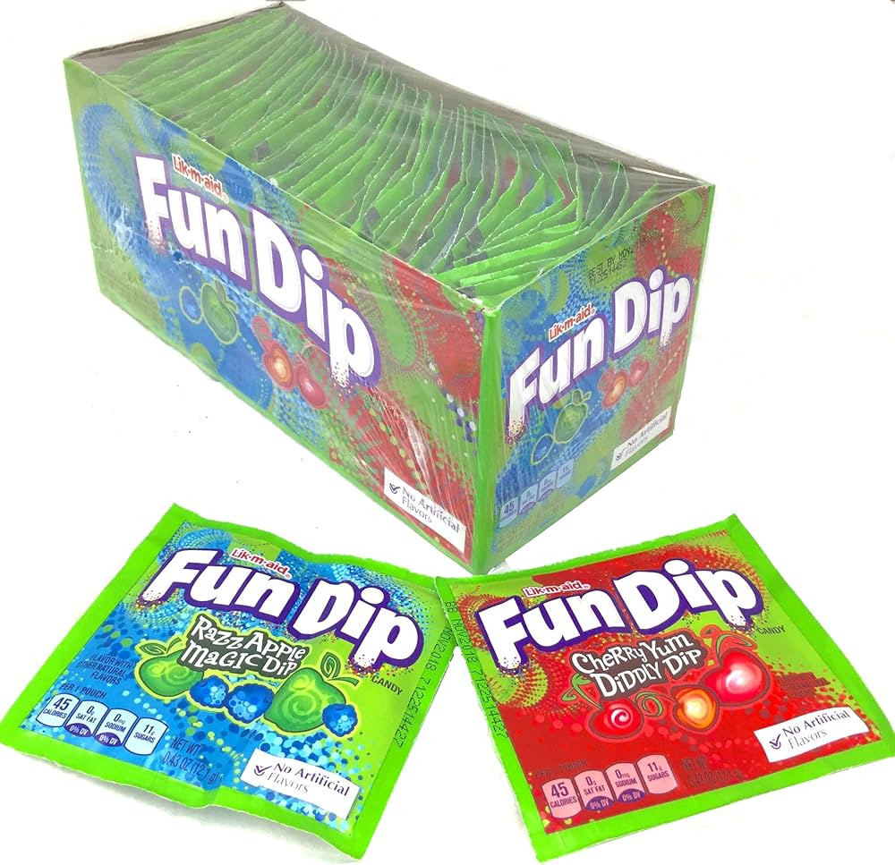 Wonka Fun Dips/48-Bx | Amazon (US)