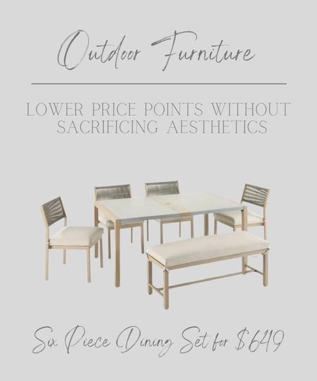 Outdoor patio furniture at lower price points without sacrificing aesthetics…

#LTKhome