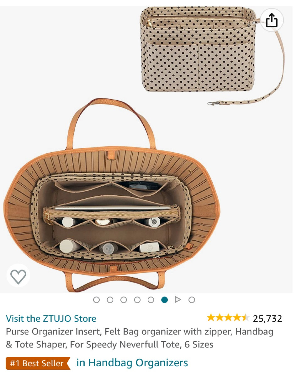 Purse organizer, under $20 ⭐️⭐️⭐️⭐️⭐️ with 25,000 reviews!!! 

#LTKitbag #LTKunder50 #LTKFind