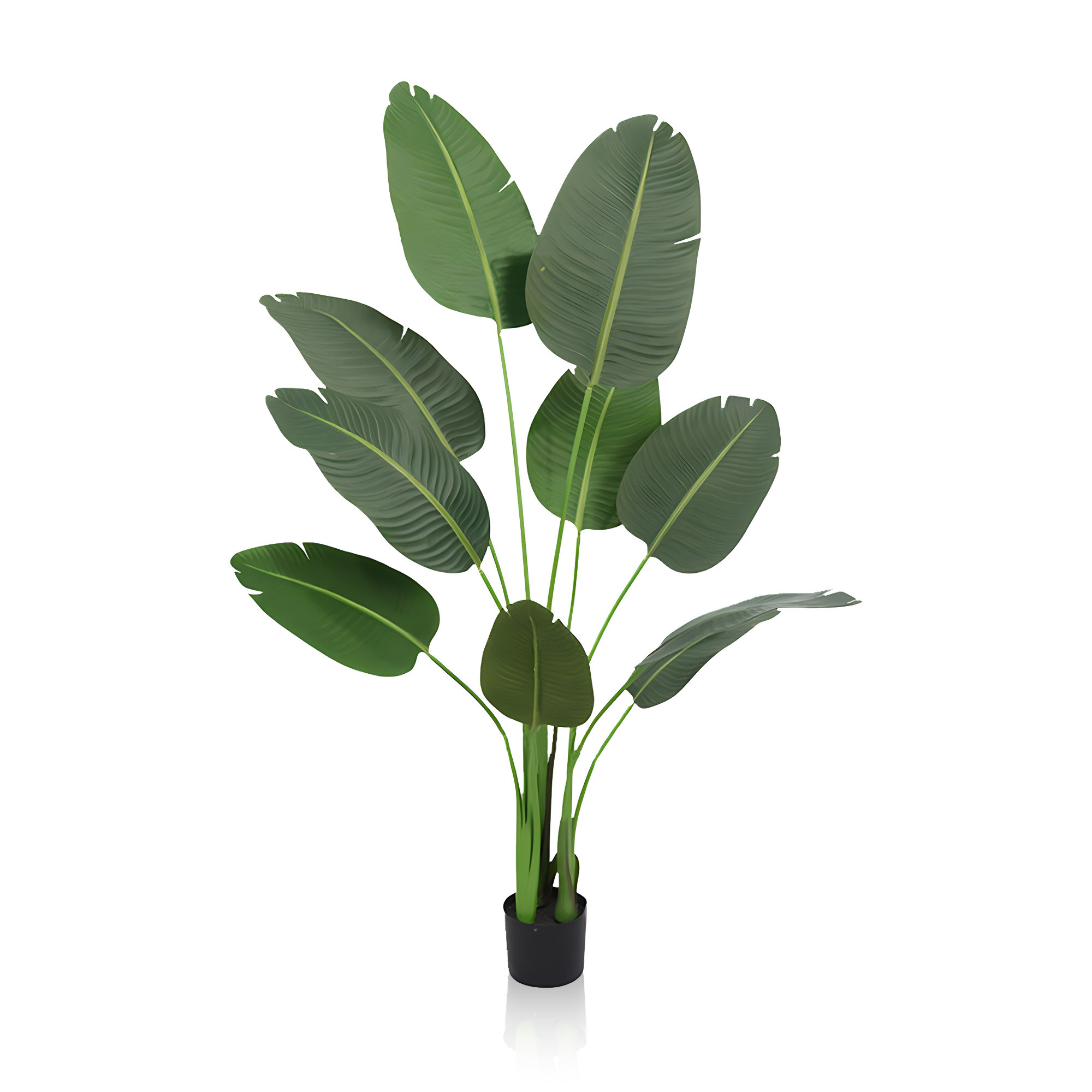 LINBONIO 4ft Artificial Tree Bird of Paradise Palm Tree Artificial Plant for Home Decor Indoor Ou... | Walmart (US)