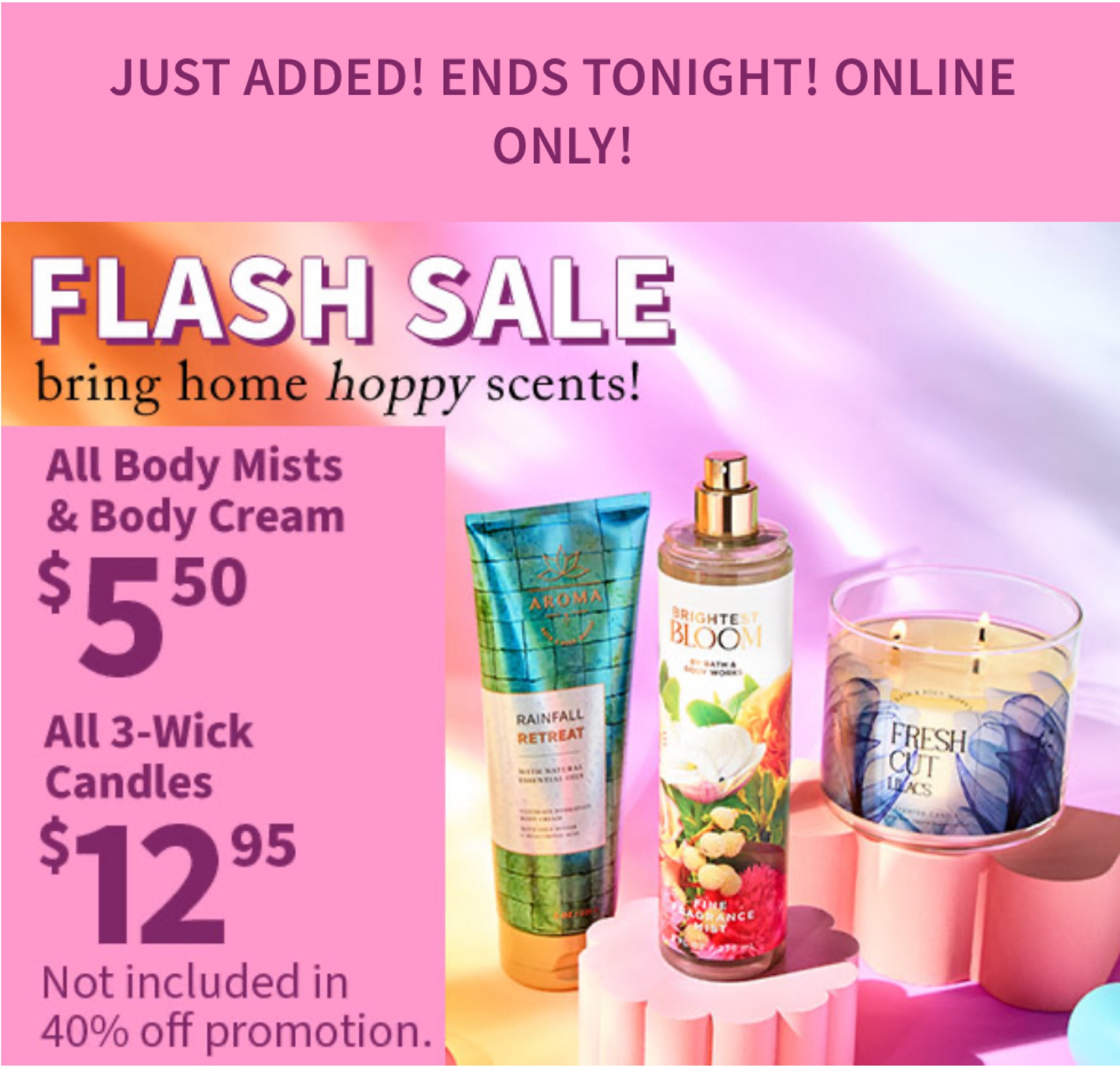 Run!!! All of the fragrance dupe body mists from Bath & Body Works are $5.50 tonight only. 

I already own Floral Fantasy which is a dupe for Viktor & Rolf Flowerbomb.

#LTKsalealert #LTKfindsunder50 #LTKbeauty