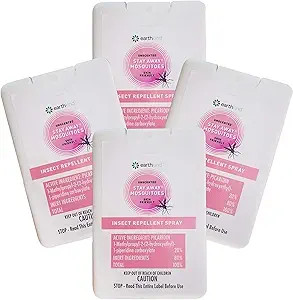 EarthKind Stay Away Mosquitoes Insect Repellent - Plant-Based, Unscented Mosquito Body Spray with... | Amazon (US)