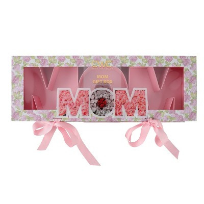 Cook With Color Fillable MOM Word Food Storage Gift Box Pink Floral | Target