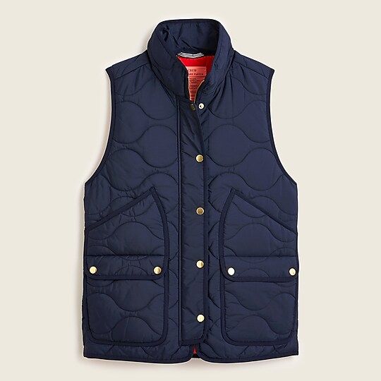 Quilted vest with PrimaLoft® | J.Crew US