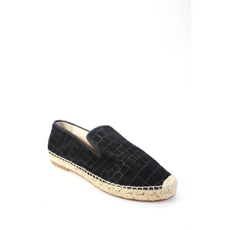 Pre-owned|Elyse Walker Womens Suede Slip On Platform Espadrilles Black Size 36 6 | Walmart (US)