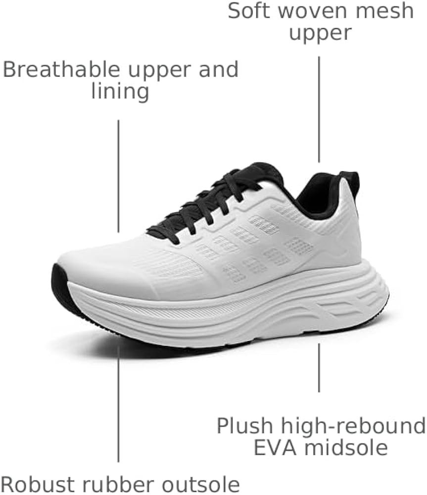 NORTIV 8 Women's Walking Shoes Cushion Running Tennis Shoes ActiveFloat Non-Slip Comfortable Brea... | Amazon (US)