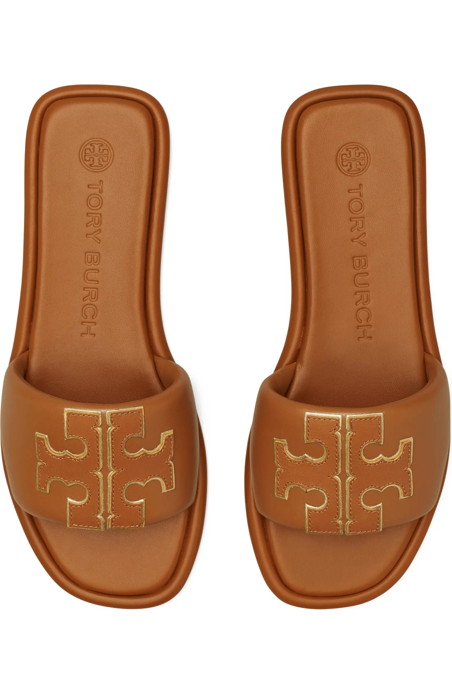 Double-T Leather Sport Slide Sandal (Women) | Nordstrom