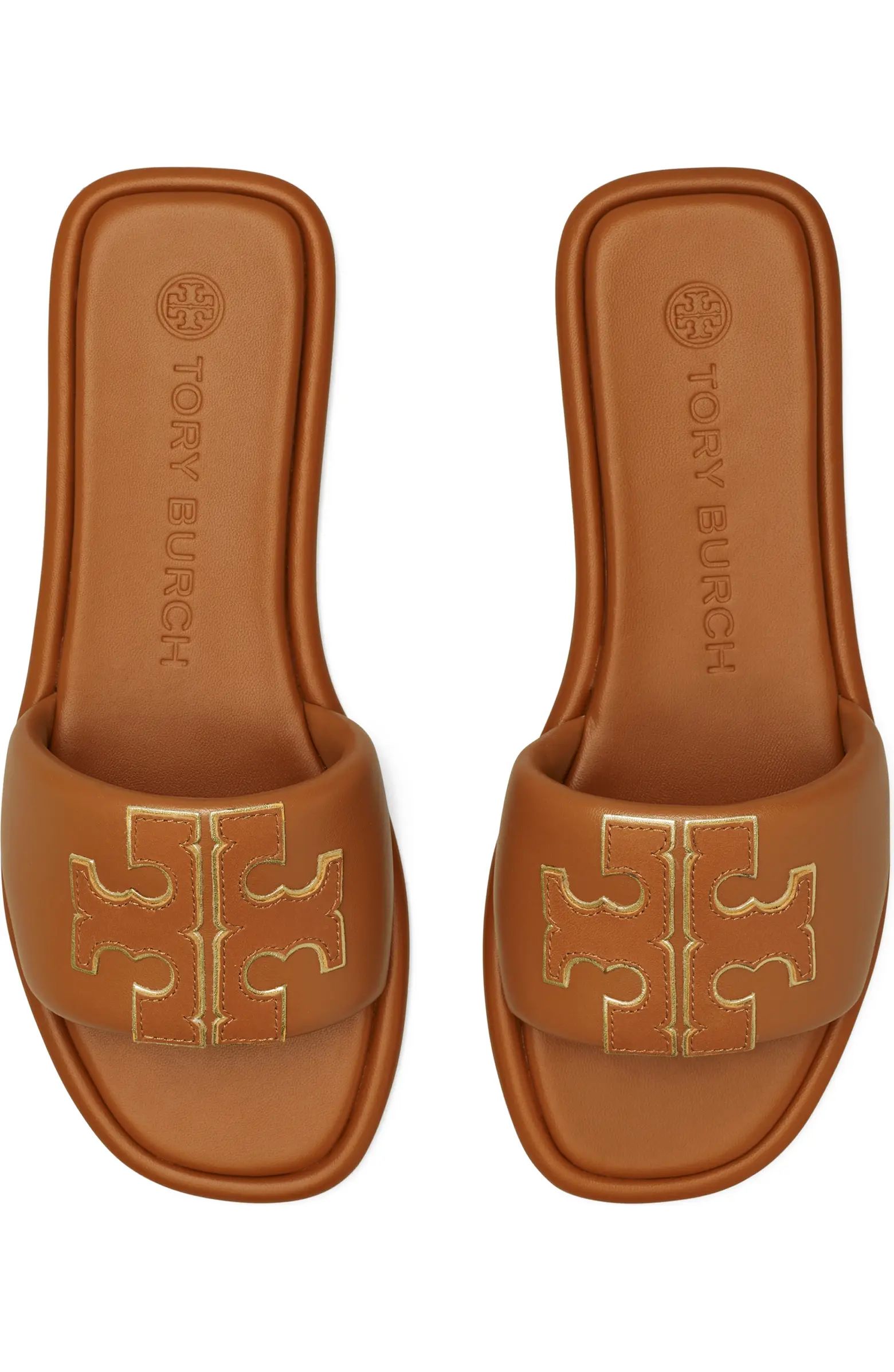 Double-T Leather Sport Slide Sandal (Women) | Nordstrom
