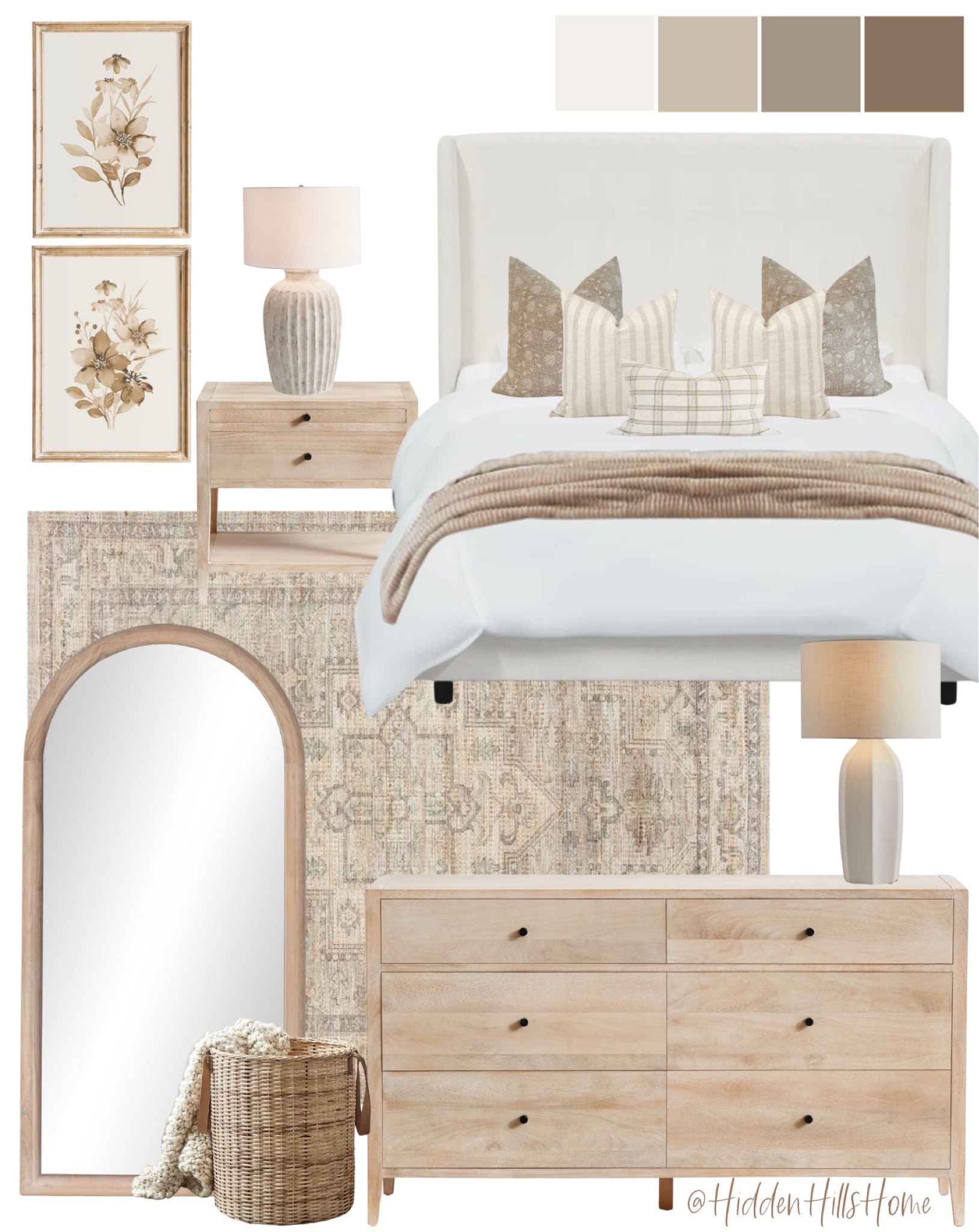 Neutral bedroom, tan bedroom, beige bedroom, creamy light bedroom #neutral

#LTKHome #LTKSaleAlert #LTKSeasonal