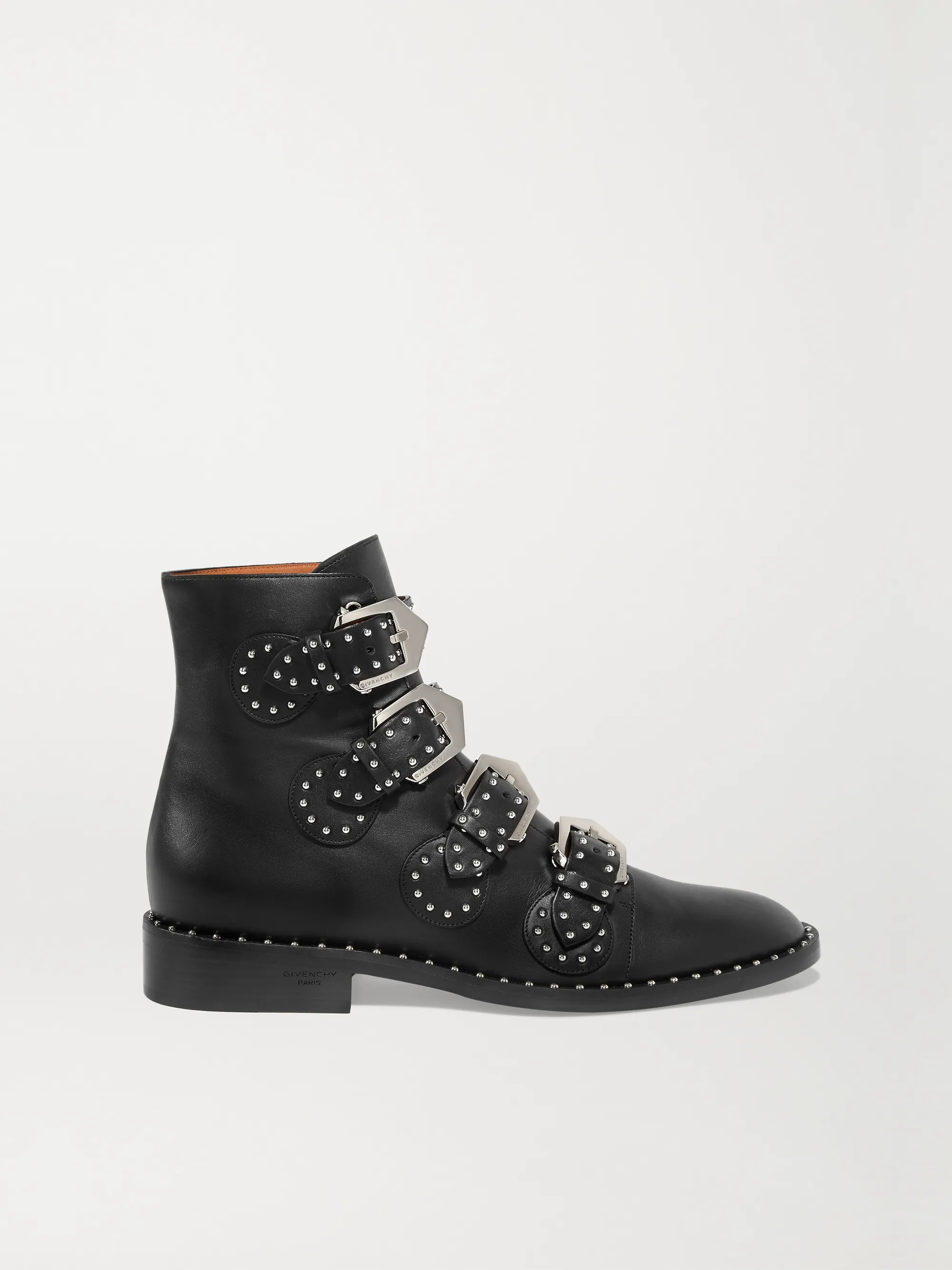 Elegant studded leather ankle boots | NET-A-PORTER (US)