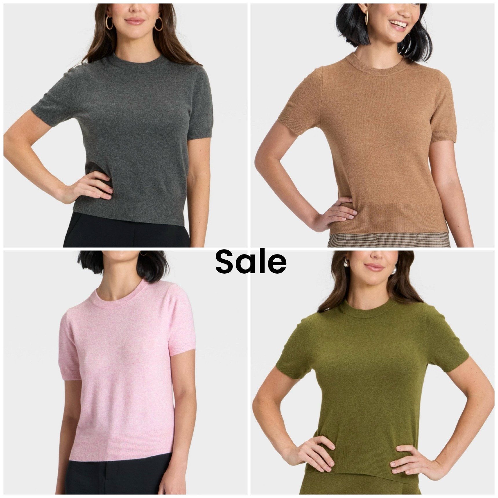 Obsessed with this Short Sleeve Cozy Knit T-Shirt  from Target 🤍
The fabric is unbelievably soft & cozy — and it’s on sale now for just $17!!!
#LTKknittshirt 

#LTKOver40 #LTKSeasonal #LTKFallSale