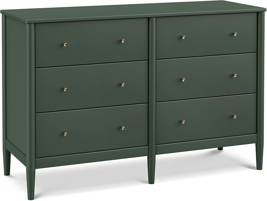 DaVinci Frem 6-Drawer Dresser in Forest Green | Amazon (US)