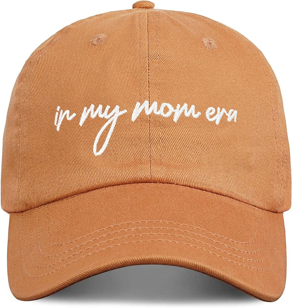 in My Mom Era Hat, Mama Hats for Women, First Time Mom Gift from Daughter Son, Embroidered Womens... | Amazon (US)