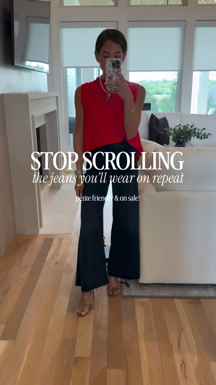 Trust me, you will ❤️ love these jeans! They’re so comfy, stretchy, & on sale right now! Also available in a lighter wash! These clear heels are one of my favorites for any look!

denim, flattering jeans, everyday style, casual chic, wardrobe staple, spring fashion, summer outfits, effortless style, elevated basics, Madewell jeans, denim trends, petite-friendly, high-waisted jeans, closet essentials, affordable fashion 

#petitejeans #flatteringjeans #casualchic #denimtrends

#LTKootd
