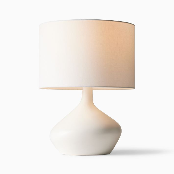 Asymmetry Ceramic Table Lamps (17"–31") | West Elm (US)