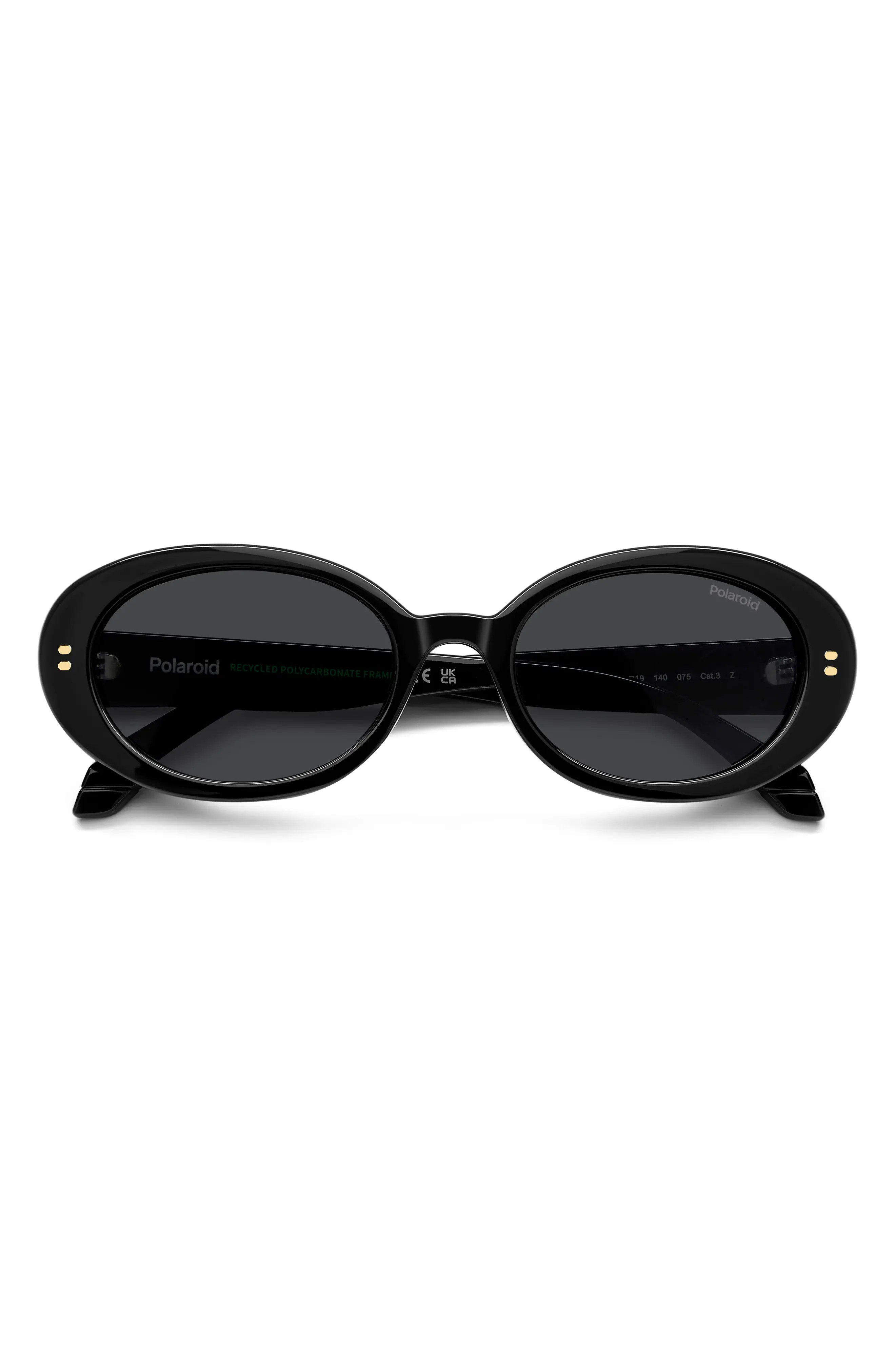 52mm Polarized Oval Sunglasses (Women) | Nordstrom | Nordstrom
