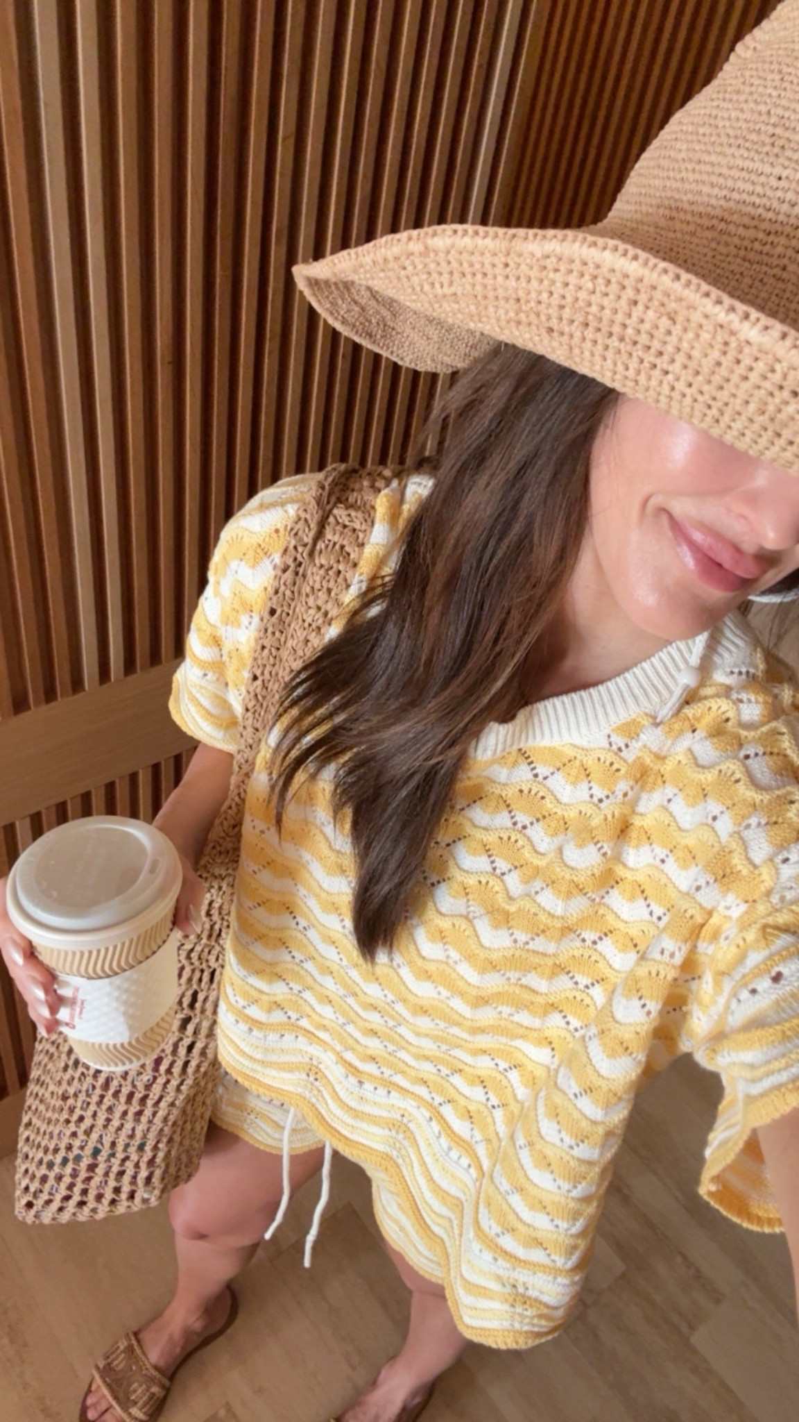 Yellow crochet set swim coverup for spring break☀️☀️ wearing a small 

#LTKSwim #LTKTravel