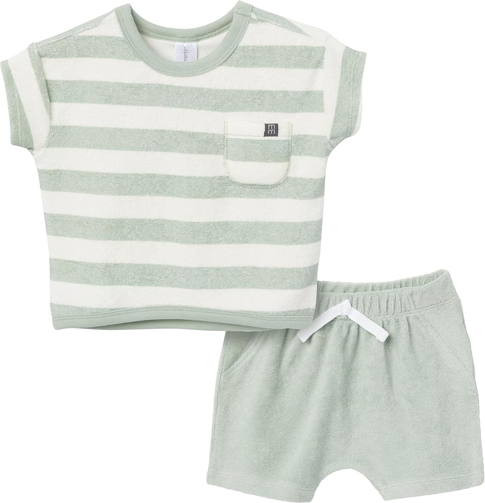Teal Baby Boys Shirt & Shorts Set by Modern Moments by Gerber | Amazon (US)