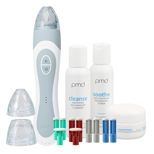 PMD Personal Microderm Elite Pro - at-Home Microdermabrasion Machine with Kit for Face and Body - Exfoliating Crystals and Vacuum Suction for Fresh and Radiant Skin - Three Speed and Suction Options | Amazon (US)