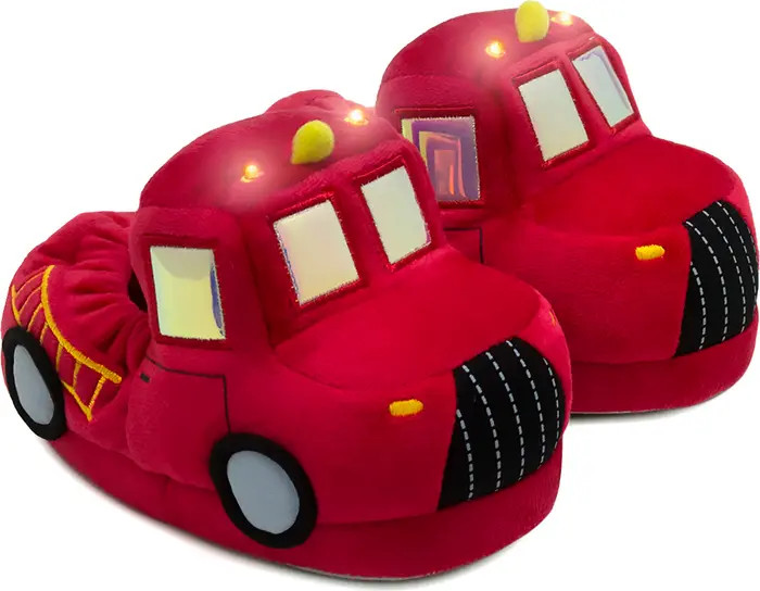 Robeez® Kids' Fire Truck Slipper | Nordstrom | Nordstrom