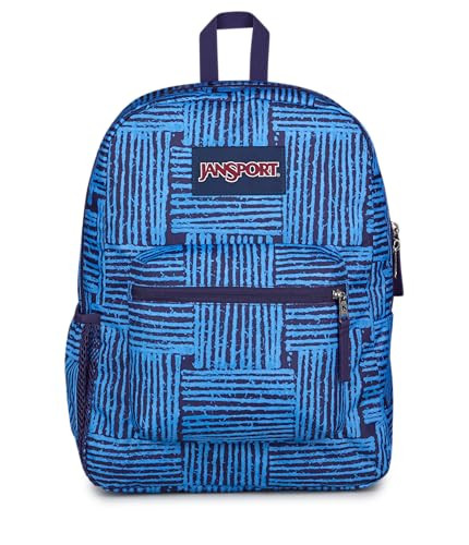 JanSport Cross Town Backpack - Simple Bag for Everyone with 1 Main Compartment, Front Utility Pocket - Premium Class Accessories - Threaded | Amazon (US)