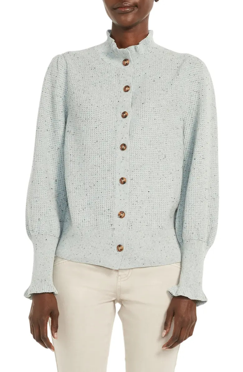 NIC+ZOE Tea Time Vital Puff Shoulder Cardigan | Nordstrom | Nordstrom