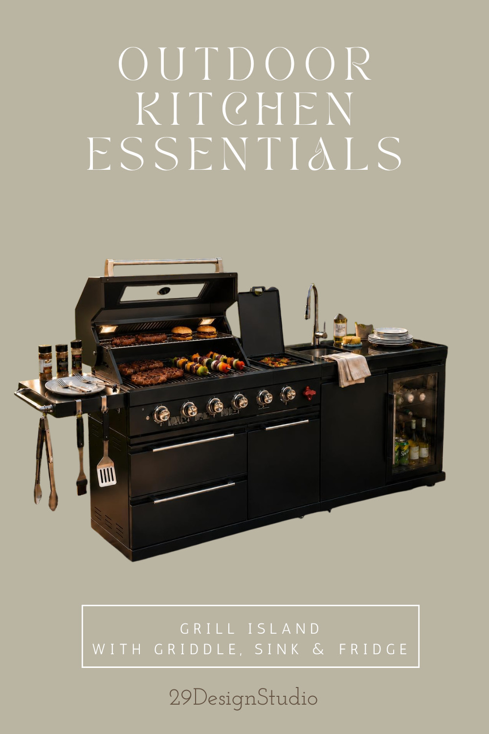 Outdoor Kitchen Essentials.  Dream Patio.  Dream Outdoor Kitchen must haves.  Grill Island.  Smoker.  Outdoor Buffet.  Deck and Patio Decor.   

 #LTKHome