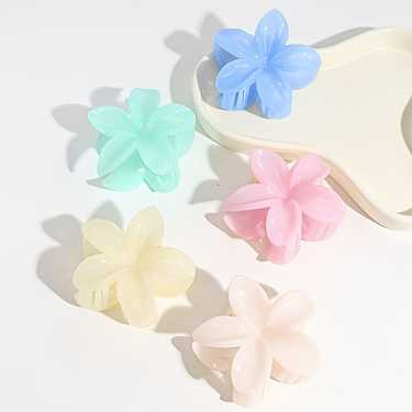 Egg Flower Hair Claw Clips Boho Headwear Cute Sweet Hair - Temu Germany | Temu Affiliate Program
