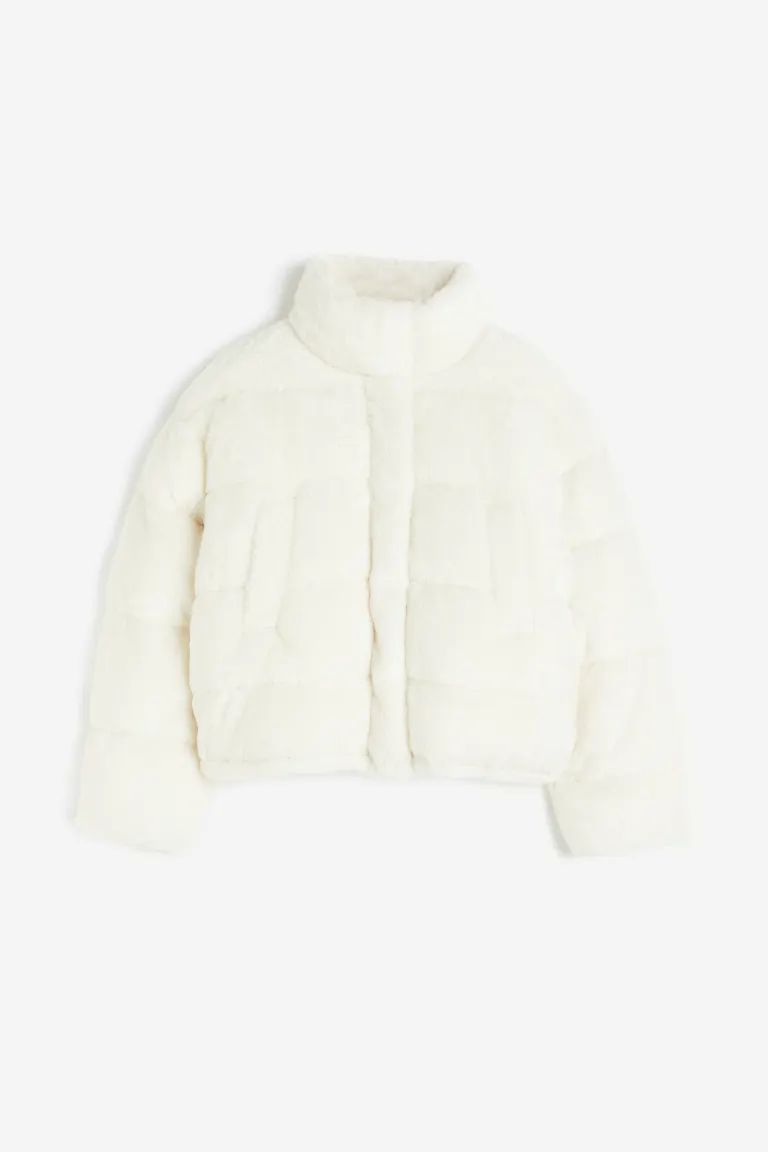 Puffer Jacket - White - Ladies | H&M US | H&M (US + CA)