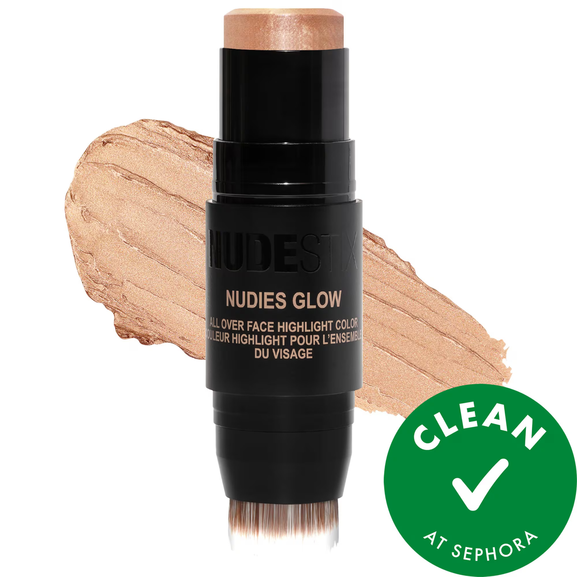 NUDESTIX Nudies Glow Cream Highlighter Stick Bubbly Bebe 0.28 oz/ 8 g | Sephora (US)